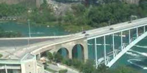 Puente Internacional del Arco Iris webcam - Niagara Falls