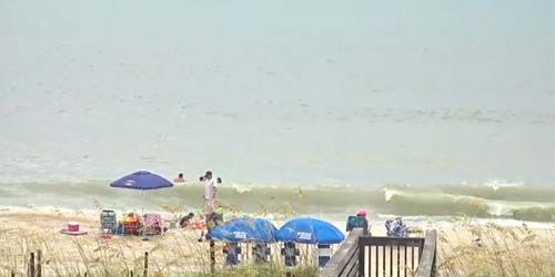 Carolina Beach - relaxation on the waves webcam - Wilmington