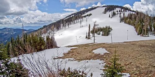 Ski resort on Mount Spokane, Parkway Express webcam - Spokane