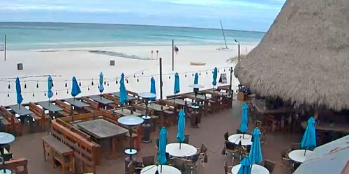 Restaurante frente a la playa de Sharky webcam - Panama City