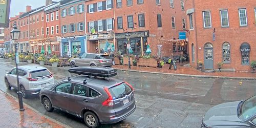Restaurants and cafes on State Street Webcam