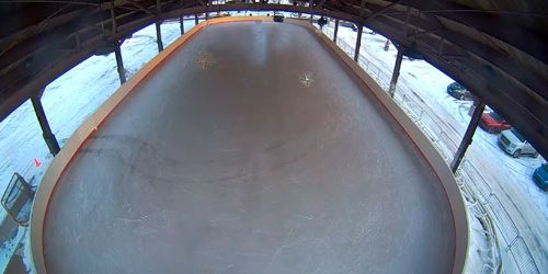 Pista de hielo en la calle Huron Webcam