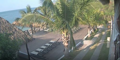 Les vacanciers sur la Riviera Nayarit webcam - Puerto Vallarta