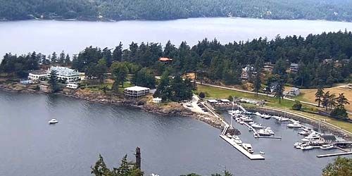 Rosario Resort and Spa, panorama desde arriba webcam - Seattle