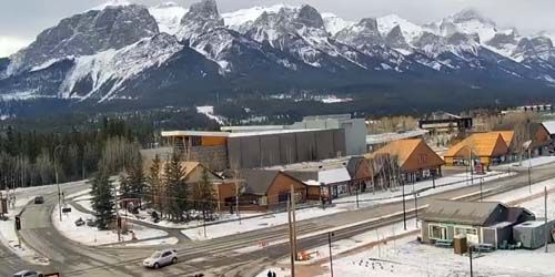 Mount Rundle webcam - Canmore