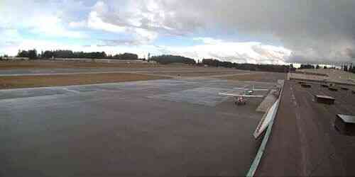LIVE: Runway at a regional airport - Port Angeles