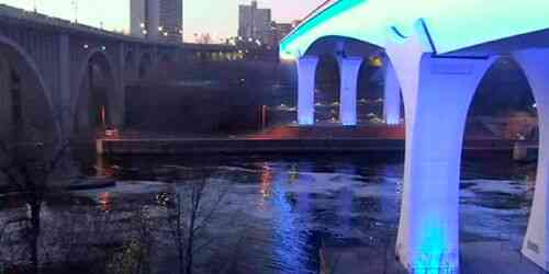 LIVE: Saint Anthony Falls Bridge - Minneapolis