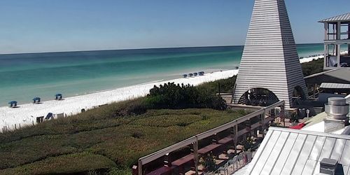 Coleman Beach Pavilion in Seaside webcam - Destin