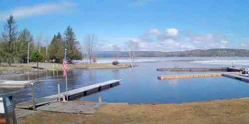LIVE: Boat dock at Sebec Lake - Greenville
