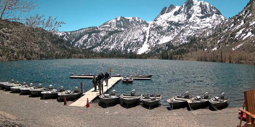 Silver Lake - Carson Peak webcam - Mammoth Lakes
