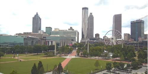 Centennial Olympic Park, SkyView webcam - Atlanta