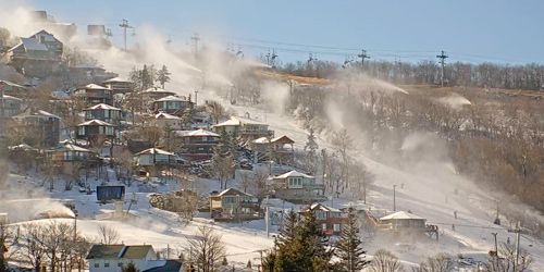 Ski slopes at Beech Mountain Ski Resort Webcam