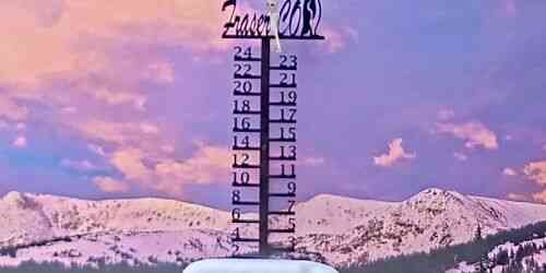LIVE: Snow Stake in Fraser - Denver