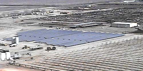 USA Fresno Solar power plant live camera