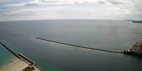 South Pointe Park Pier webcam - Miami