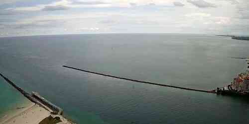 South Pointe Park Pier webcam - Miami