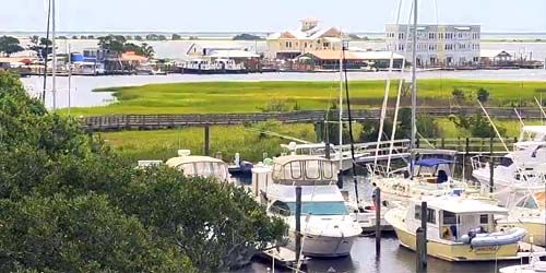 Southport Marina webcam - Wilmington