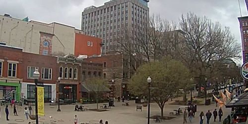 Market Square, Downtown webcam - Knoxville