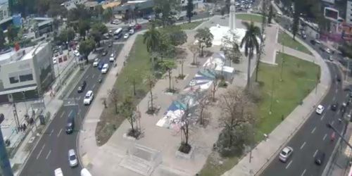 Plaza Salvador del Mundo webcam - San Salvador