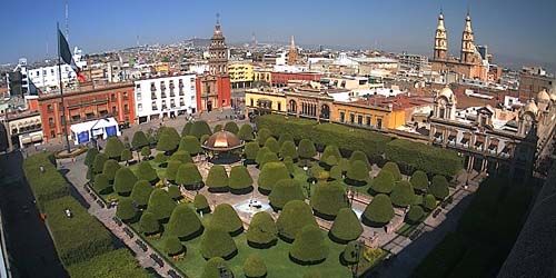 Plaza central webcam - León