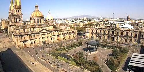 Main Square webcam - Guadalajara