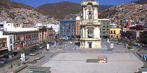 Independence Square webcam - Pachuca
