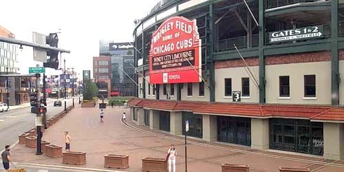 Stade de baseball de Wrigley Field webcam - Chicago