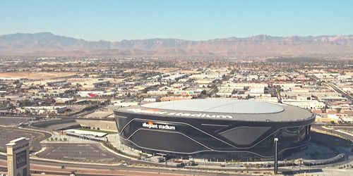 Allegiant Stadium webcam - Las Vegas