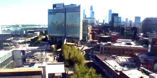 Washington Street, l'hôtel standard High Line webcam - New York