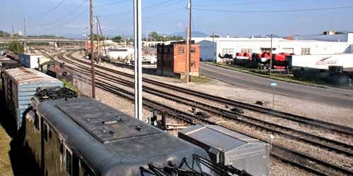 Railroad station webcam - Roanoke