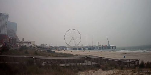 Steel Pier - Observation Wheel webcam - Atlantic City