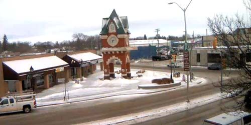 Steinbach suburb center webcam - Winnipeg