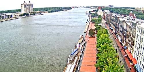 River Street, le complexe de golf Westin Savannah Harbour webcam - Savannah
