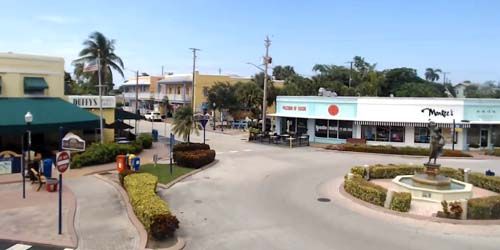 Downtown Stuart Fountain Ring webcam - Port St. Lucie