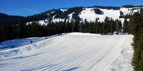 Le sommet de la station de ski de Snoqualmie webcam - Seattle