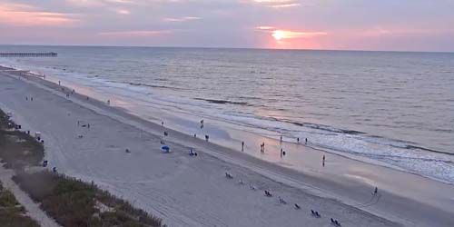Sunrises, coastline with sandy beaches Webcam