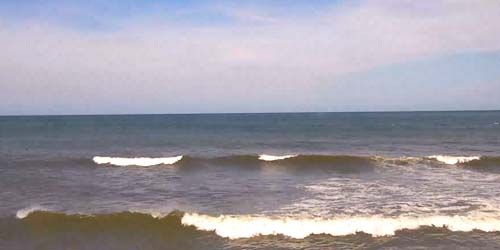 Surfers on Hatteras Island Webcam
