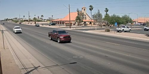 Traffic in the suburbs of Casa Grande webcam - Phoenix