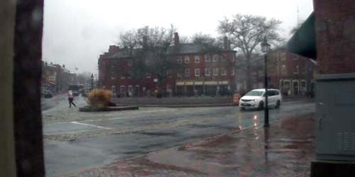 Tráfico en el centro de la ciudad webcam - Bostón