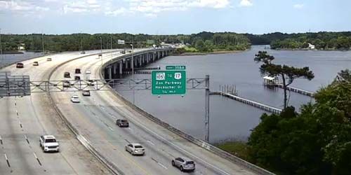 Pont de la rivière Trout webcam - Jacksonville