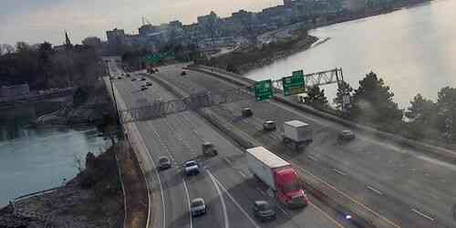 LIVE: Tukey’s Bridge, Back Cove - Portland