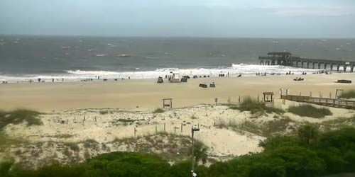 Tybee island beach webcam - Savannah