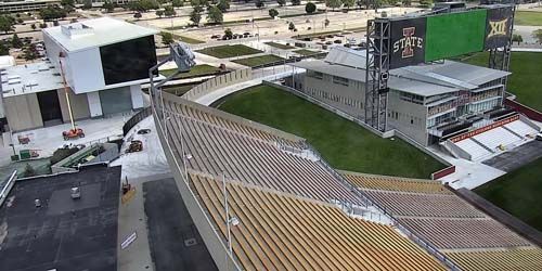 Sports Performance Center in Iowa State University webcam - Ames