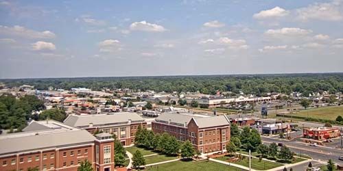 Vista de la ciudad con la Universidad de Salisbury. Webcam