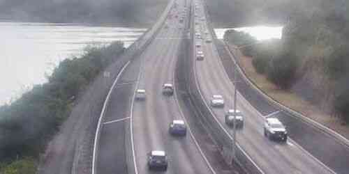 LIVE: Upper Harbour Bridge - Auckland
