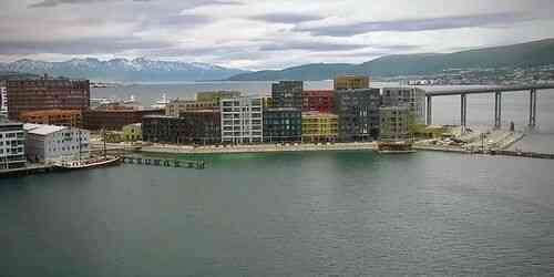 LIVE: Vervet City Center & Tromsø Bridge - Tromso
