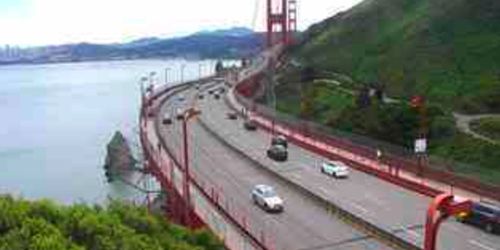 Vista Point en dirección norte webcam - San Francisco
