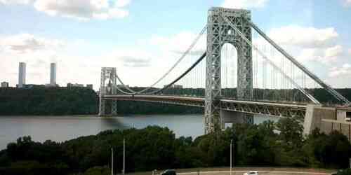 LIVE: George Washington Bridge from Fort Washington Park - New York