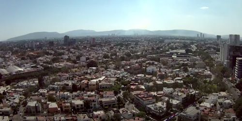 Panorama de la partie ouest de la ville webcam - Guadalajara