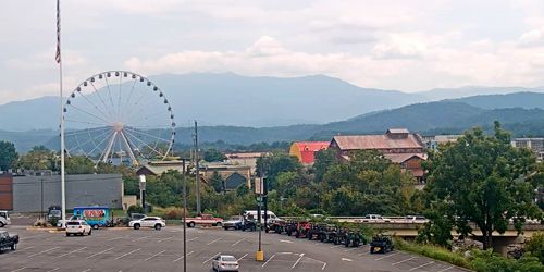 The Island in Pigeon Forge, Great Smoky Mountain Wheel Webcam